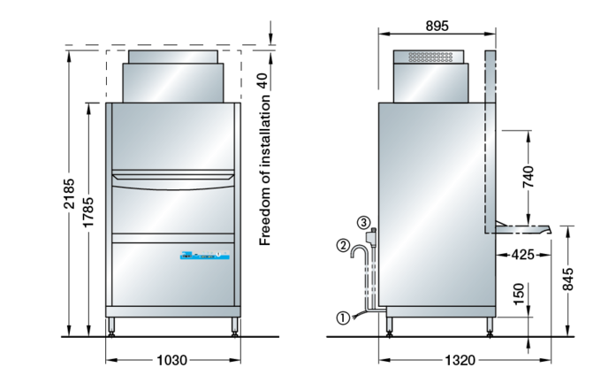  Dimensioni della FV 130.2